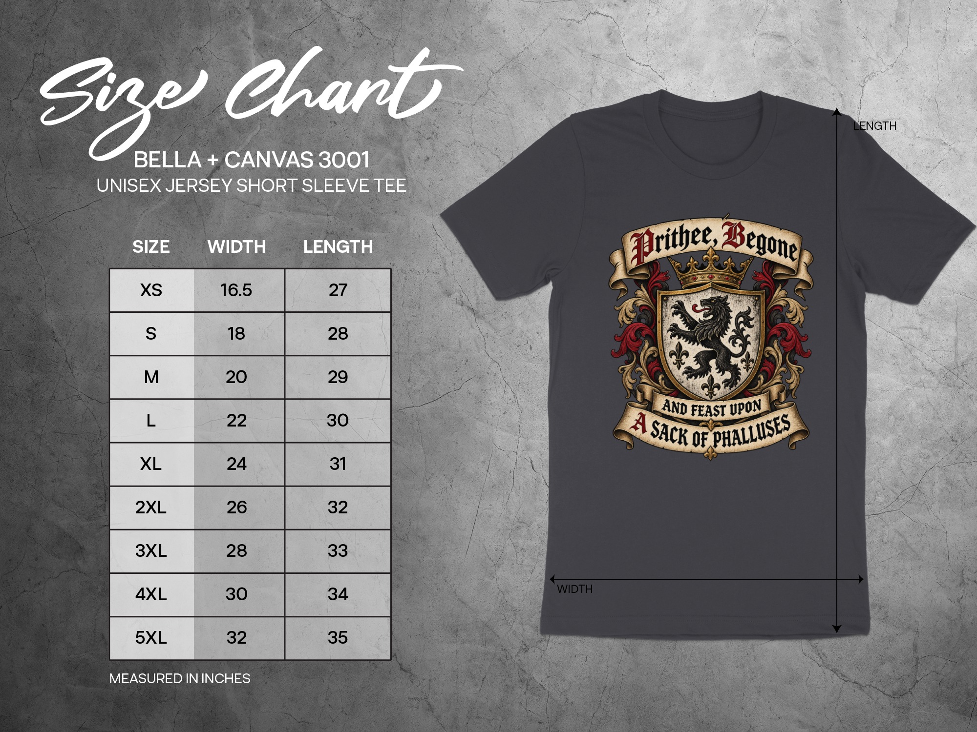 Prithee Begone Shirt Medieval Heraldry Graphic Tee Funny Renaissance Faire Shirt Sarcastic Humor Coat of Arms T-Shirt Gag Gift For Friend - Image 13