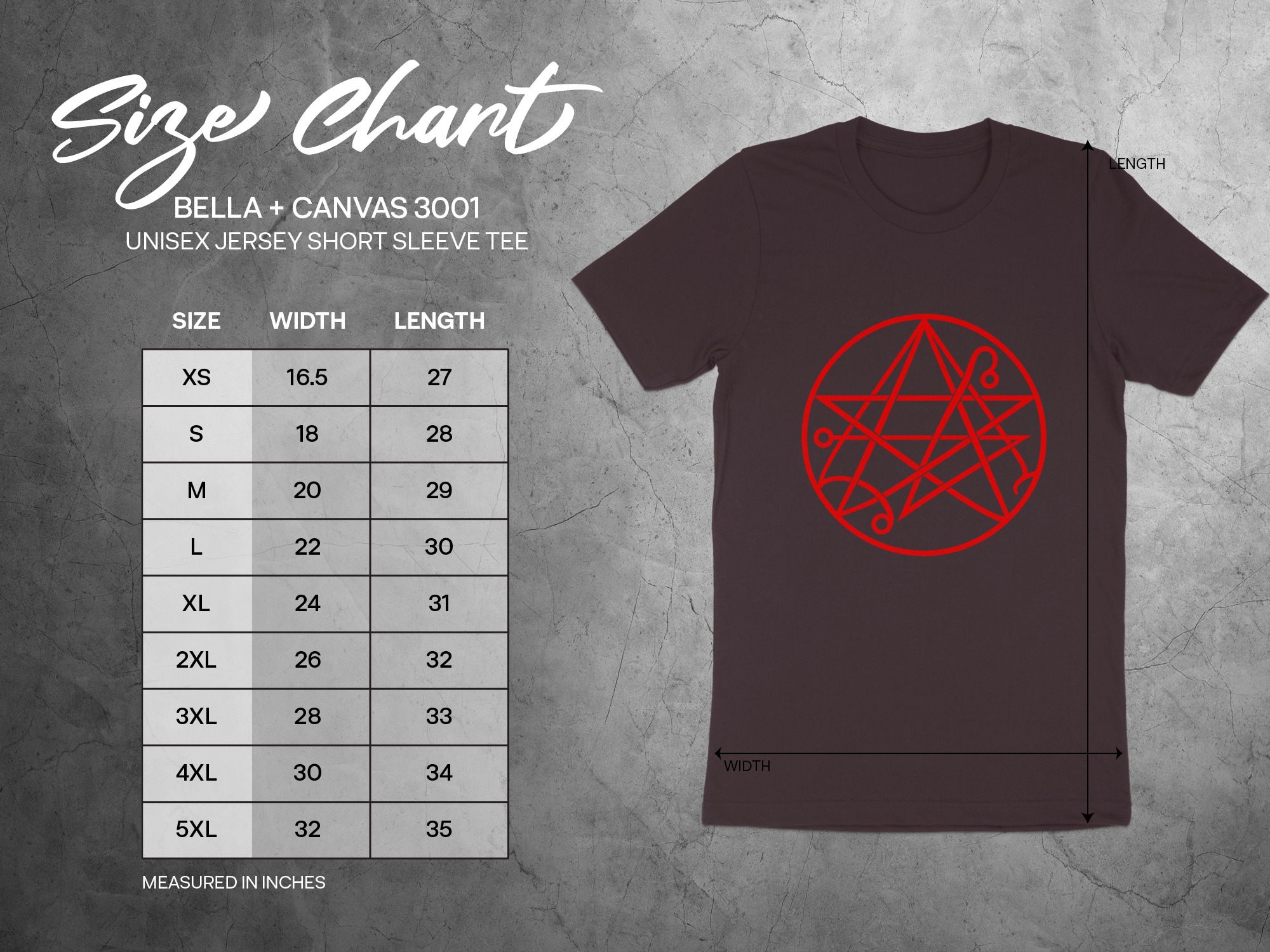 Occult Symbol Pentagram T-Shirt, Esoteric Sigil Graphic Tee, Gothic Witchy Supernatural Dark Academia Altar Mystic Apparel Gift - Image 14