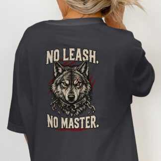 Nightwolf T-Shirt, Distressed Wolf Graphic Tee, Rugged Men's Vintage Style Wildlife Animal Lover Gift Shirt