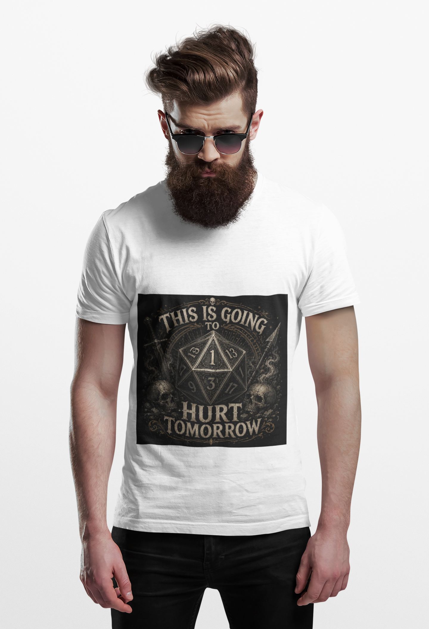 Task Failed Successfully Shirt | Nat 1 D20 Dice Shirt | Critical Fail RPG Humor | Funny DnD Gift | Dungeon Master Tabletop Gaming Tee - Image 5