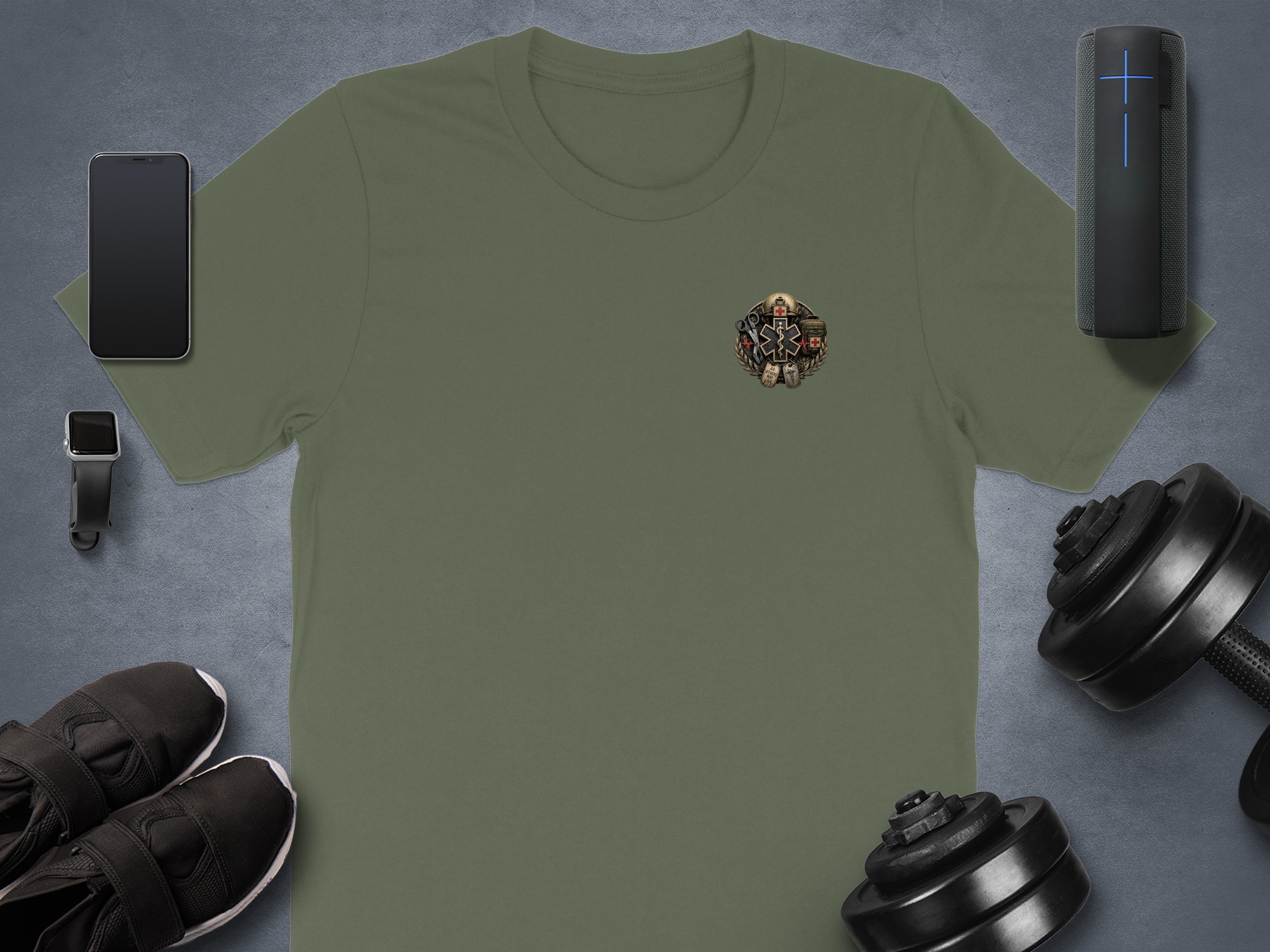 Combat Medic T-Shirt, If I Don't Run Toward Them, Army 68W Medic Tee, Veteran Tactical Medical Gift - Image 19