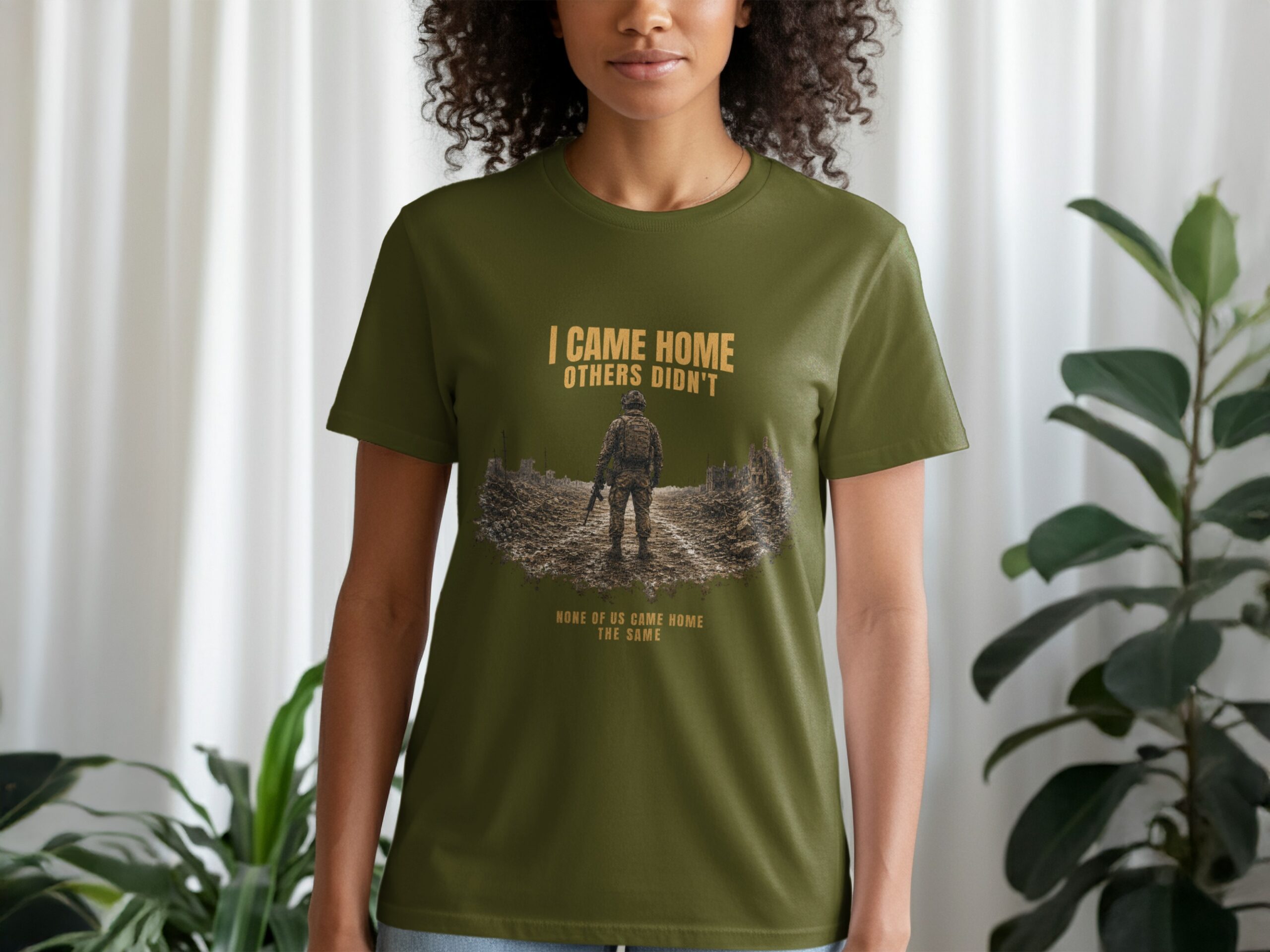 Veteran T-Shirt, Military Homecoming Gift for Him, Soldier Memorial Tee, Patriotic I Came Home Others Didn't Shirt - Image 17