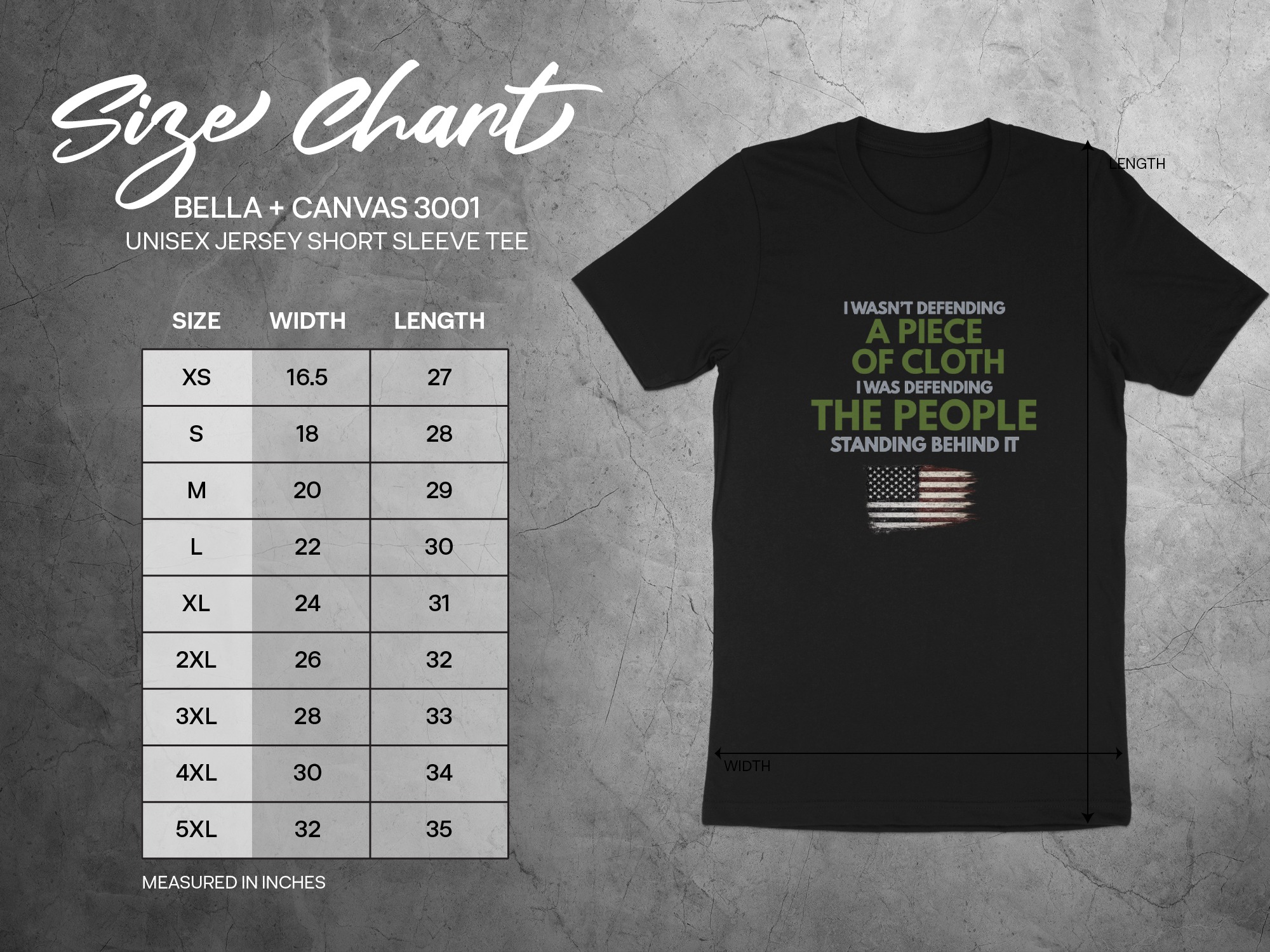 Patriotic Veteran T-Shirt, American Flag Grunge Tee, Military Quote Shirt, Defender of People Gift for Him Her, USA Pride Tee - Image 7