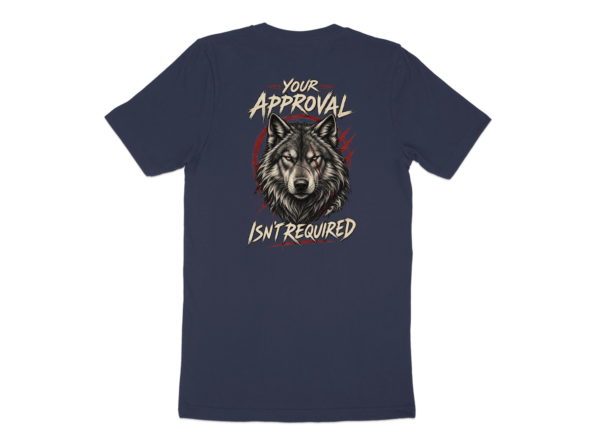 Nightwolf Originals T-Shirt: Fierce Wolf Head Design Tee, Grunge Aesthetic, Animal Lover Gift for Him, Outdoorsman - Image 17
