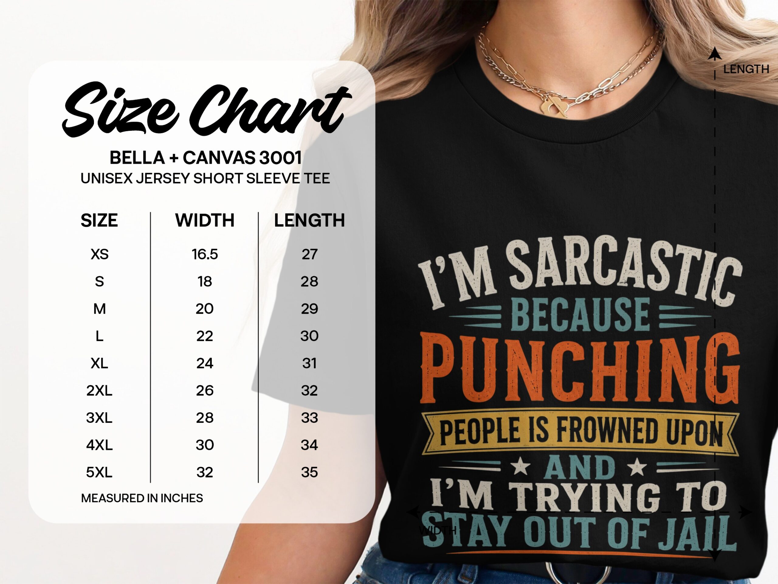 Funny Sarcastic T-Shirt, Im Sarcastic Punching People Retro Graphic Tee, Witty Sarcasm Humor Shirt, Snarky Saying Gag Gift for Men and Women - Image 12
