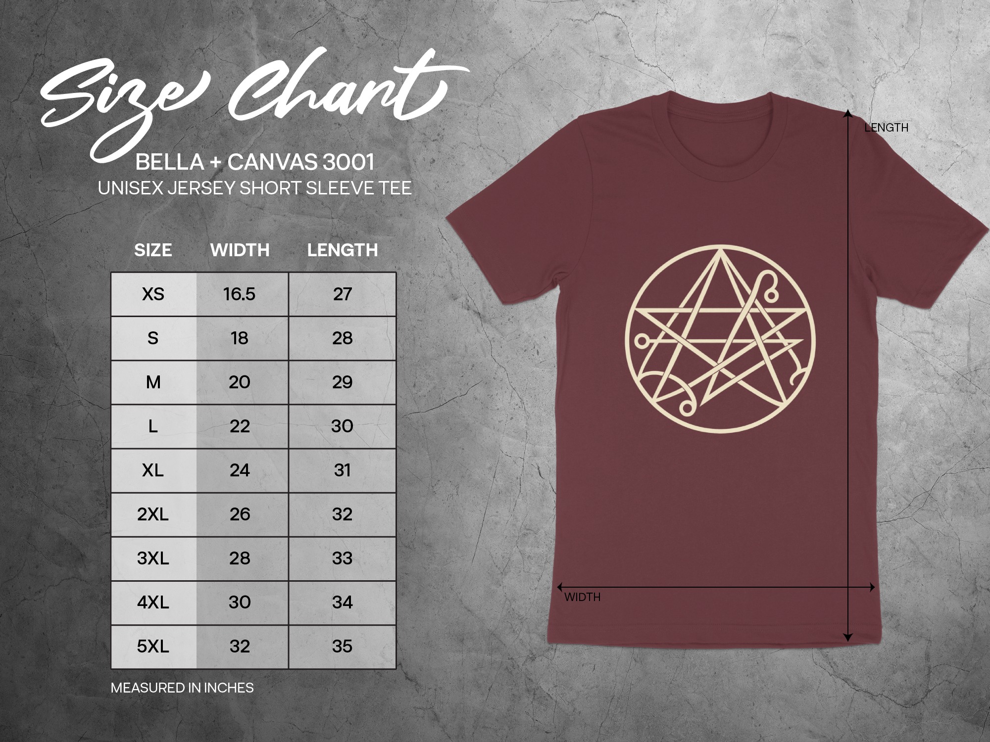 Occult Symbol Magic Circle T-Shirt, Witchy Aesthetic Mystic Pentagram Graphic Tee, Dark Academia Esoteric Spiritual Gift - Image 10