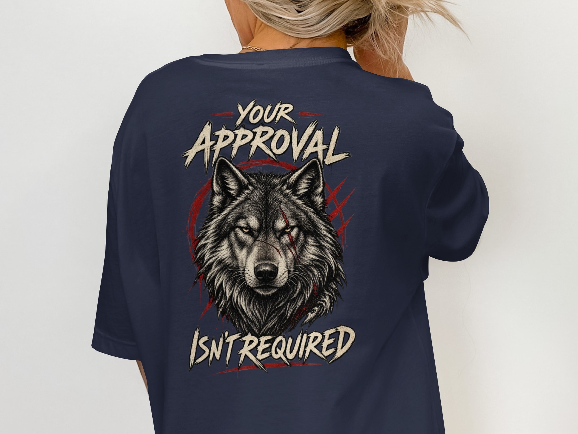 Nightwolf Originals T-Shirt: Fierce Wolf Head Design Tee, Grunge Aesthetic, Animal Lover Gift for Him, Outdoorsman - Image 14