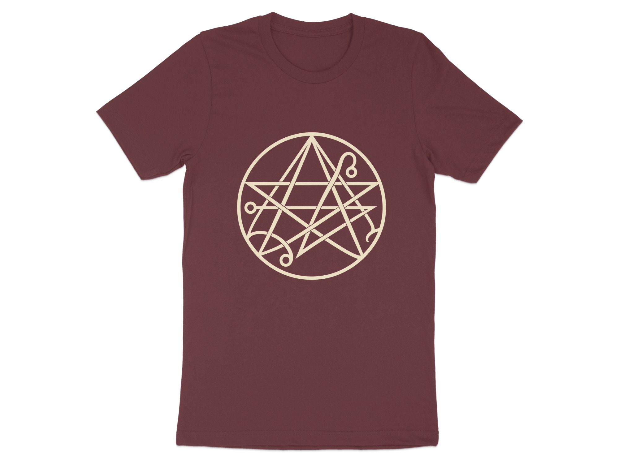 Occult Symbol Magic Circle T-Shirt, Witchy Aesthetic Mystic Pentagram Graphic Tee, Dark Academia Esoteric Spiritual Gift - Image 19