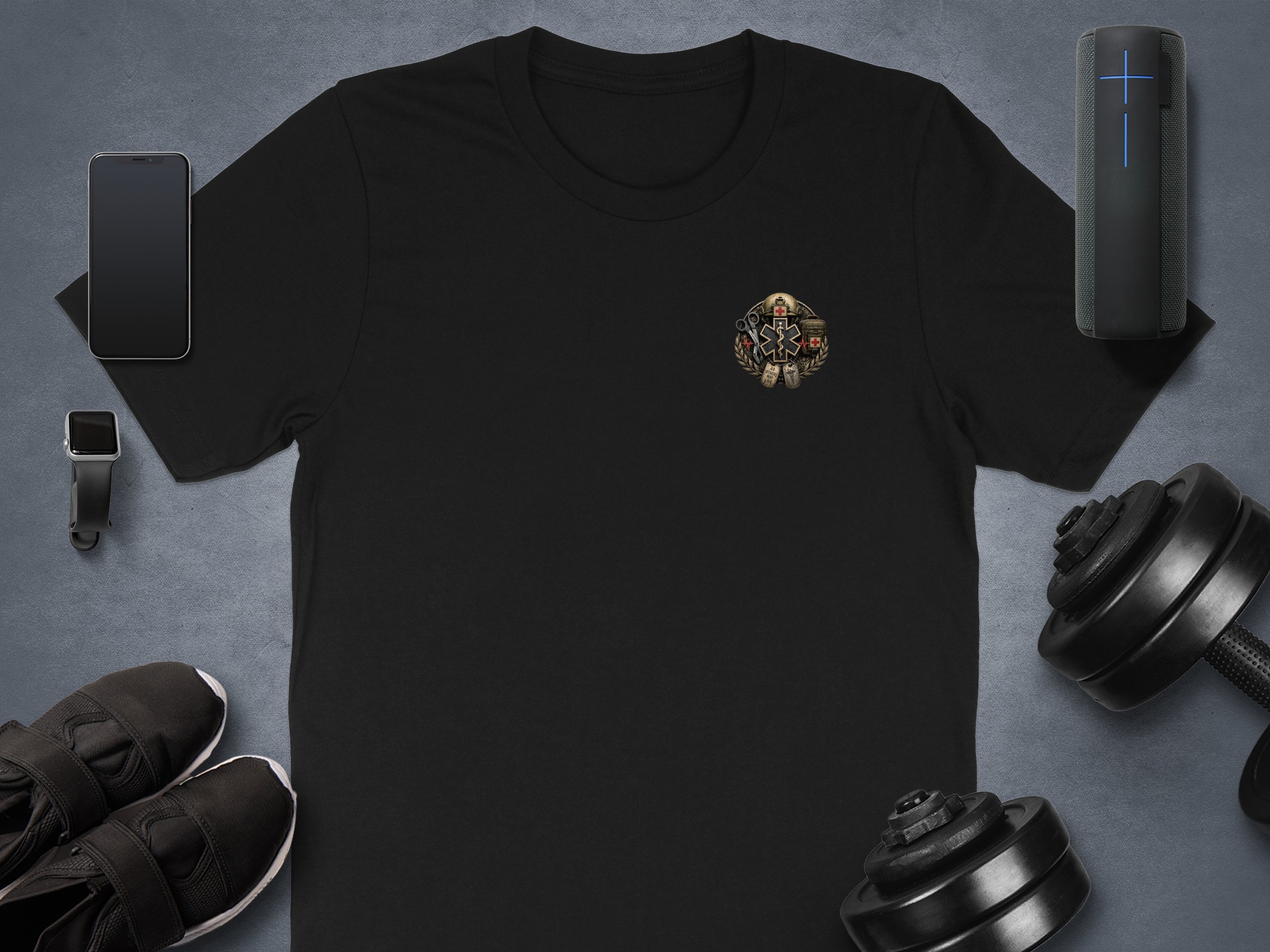 TITLE Combat Medic T-Shirt, Committed for Life, Army 68W Military Medic Shirt, Veteran Tactical Medical Gift, Star of Life Graphic Tee - Image 18