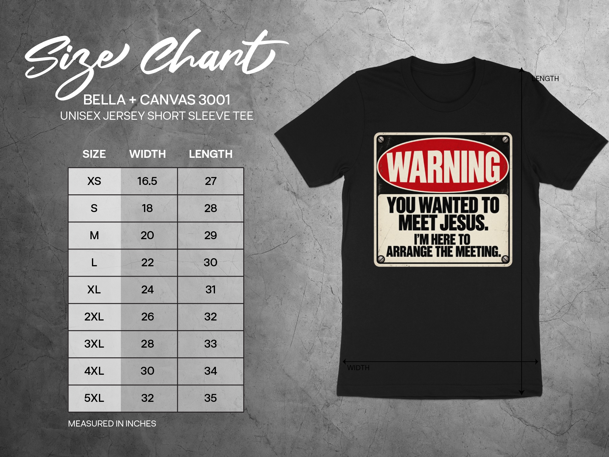 Meet Jesus Sarcastic T-Shirt, Warning Sign Graphic Tee, Funny Dark Humor Shirt for Men, Retro Novelty Streetwear Vintage Quote Top - Image 11