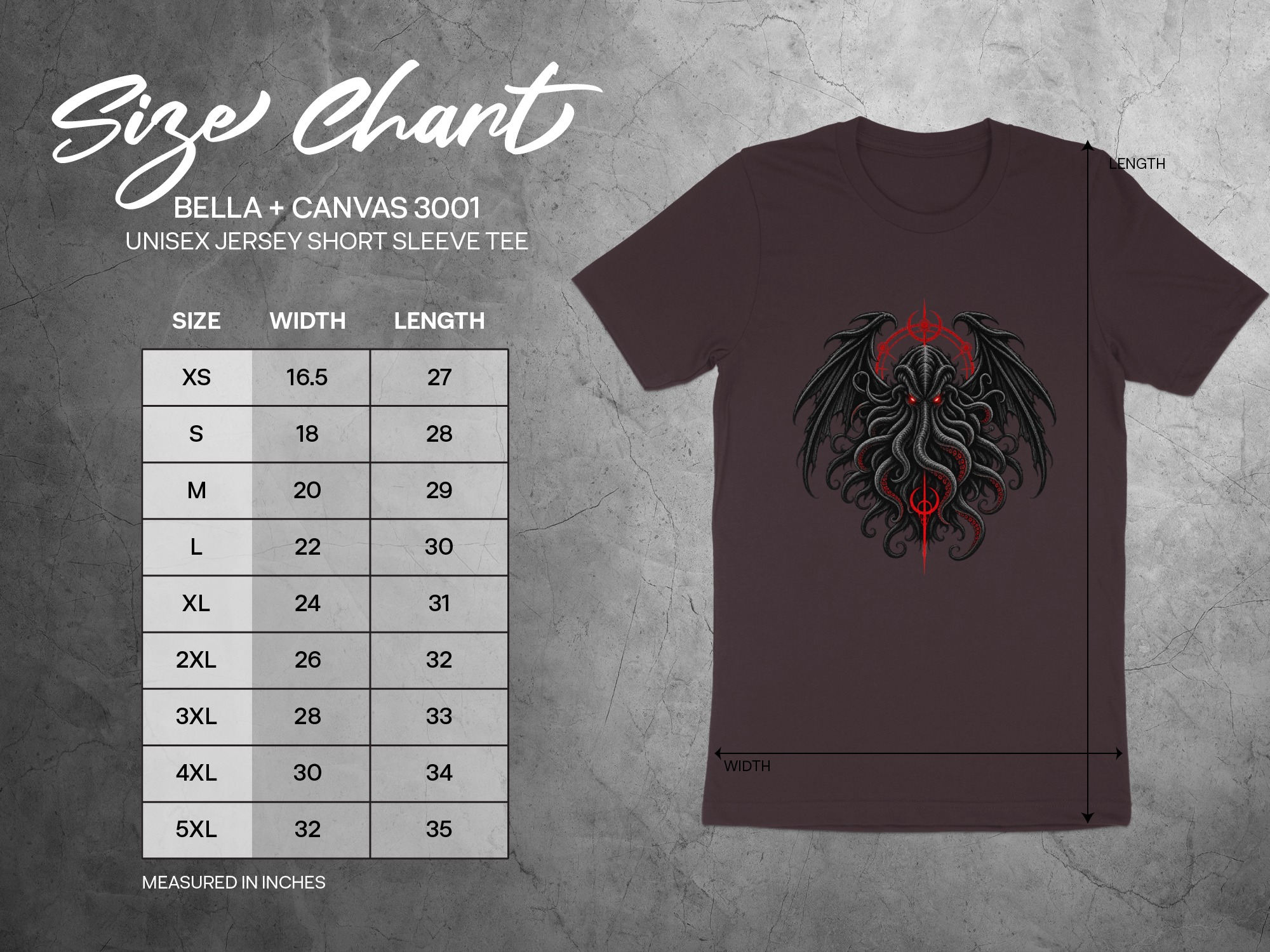 Lovecraft Cthulhu T-Shirt, Dark Fantasy Horror Mythos Tee, Eldritch Monster Graphic Shirt, Gothic Grunge Gift Apparel - Image 14