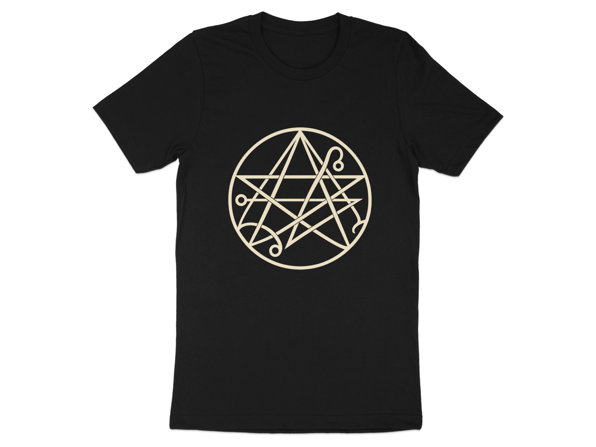 Occult Symbol Magic Circle T-Shirt, Witchy Aesthetic Mystic Pentagram Graphic Tee, Dark Academia Esoteric Spiritual Gift - Image 14