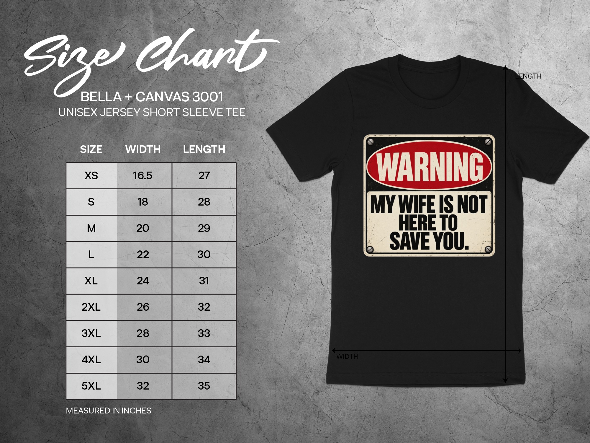 Warning My Wife Is Not Here T-Shirt, Funny Husband Shirt, Sarcastic Marriage Humor Tee, Vintage Sign Graphic Tee, Gag Gift for Him - Image 11