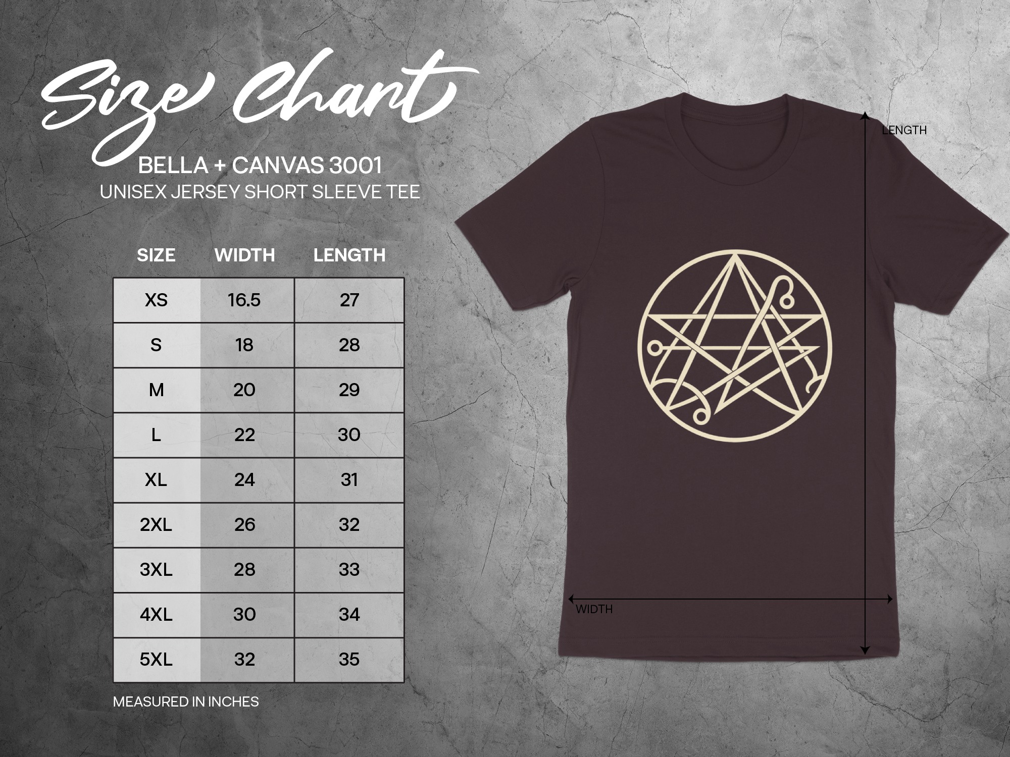 Occult Symbol Magic Circle T-Shirt, Witchy Aesthetic Mystic Pentagram Graphic Tee, Dark Academia Esoteric Spiritual Gift - Image 16