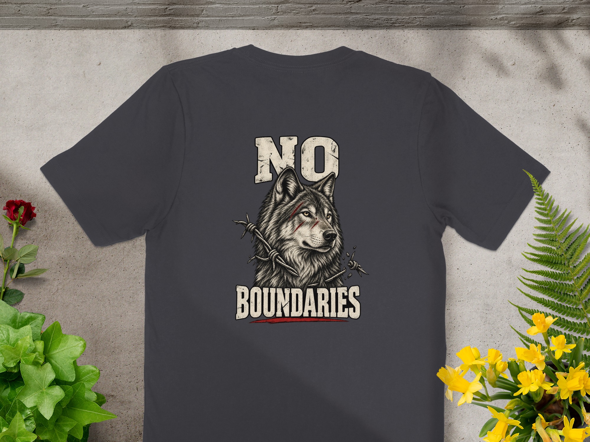 Nightwolf Originals T-Shirt | Vintage Distressed Wolf Graphic Tee for Men | Rugged Animal Print Shirt Gift - Image 16