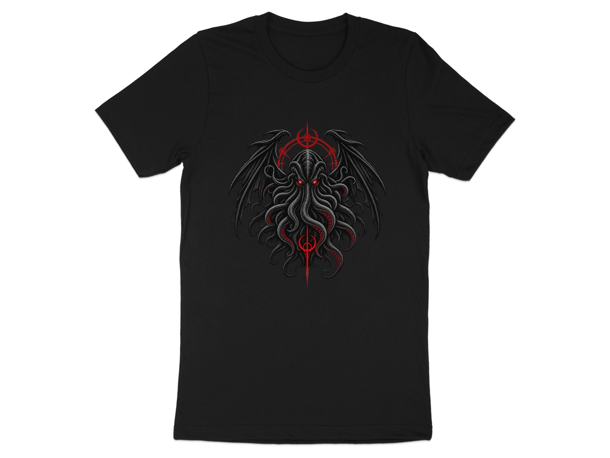 Lovecraft Cthulhu T-Shirt, Dark Fantasy Horror Mythos Tee, Eldritch Monster Graphic Shirt, Gothic Grunge Gift Apparel - Image 15
