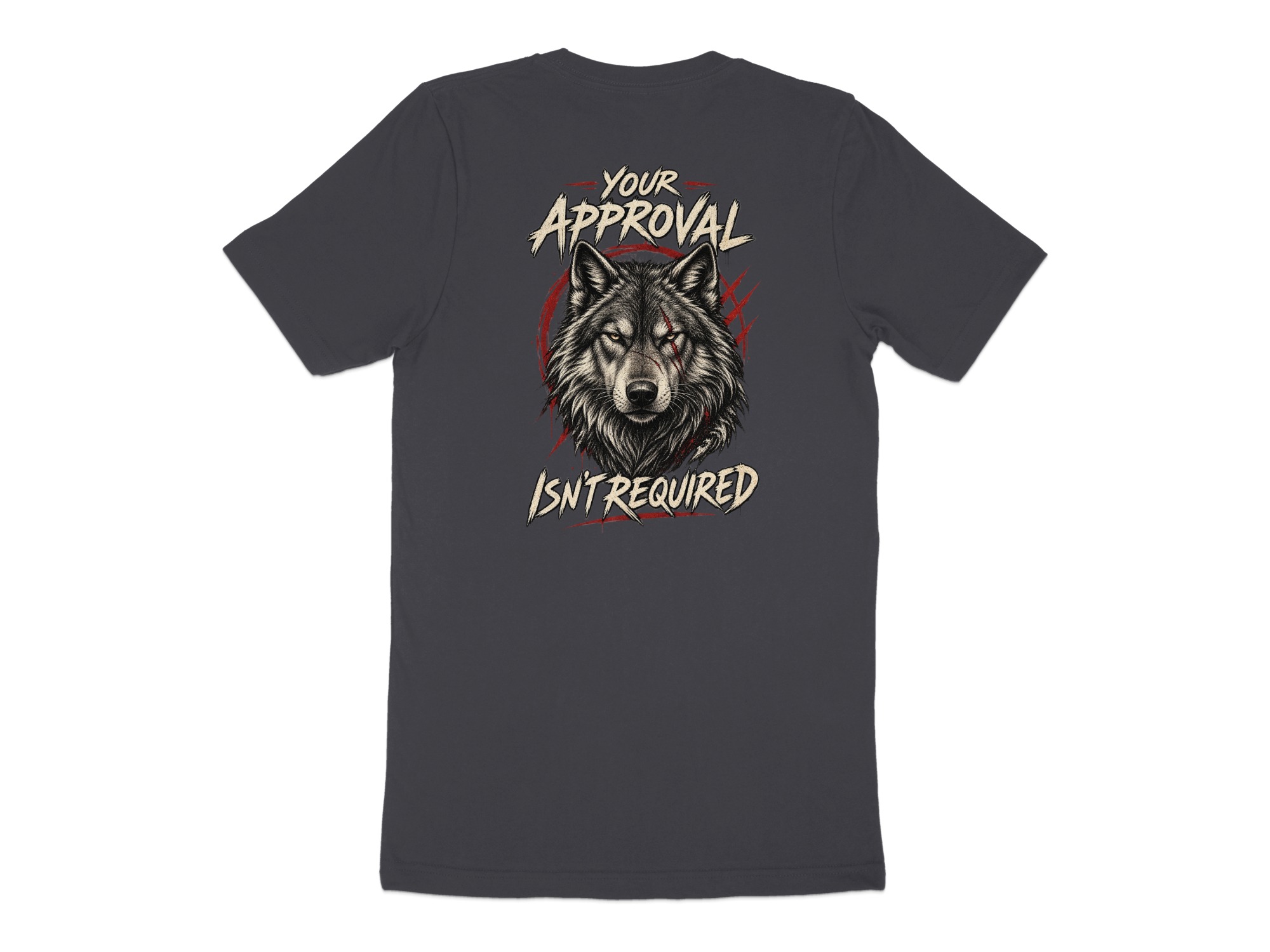 Nightwolf Originals T-Shirt: Fierce Wolf Head Design Tee, Grunge Aesthetic, Animal Lover Gift for Him, Outdoorsman - Image 16